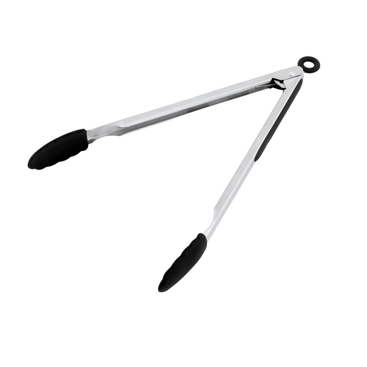 Gera Stainless Steel & Silicone Tongs - 30cm