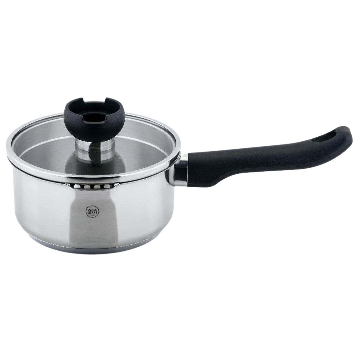 Aron Lift & Pour Stainless Steel Saucepan - 16cm