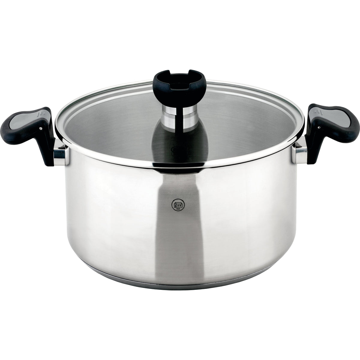Aron Lift & Pour Stainless Steel Casserole Pan - 24cm