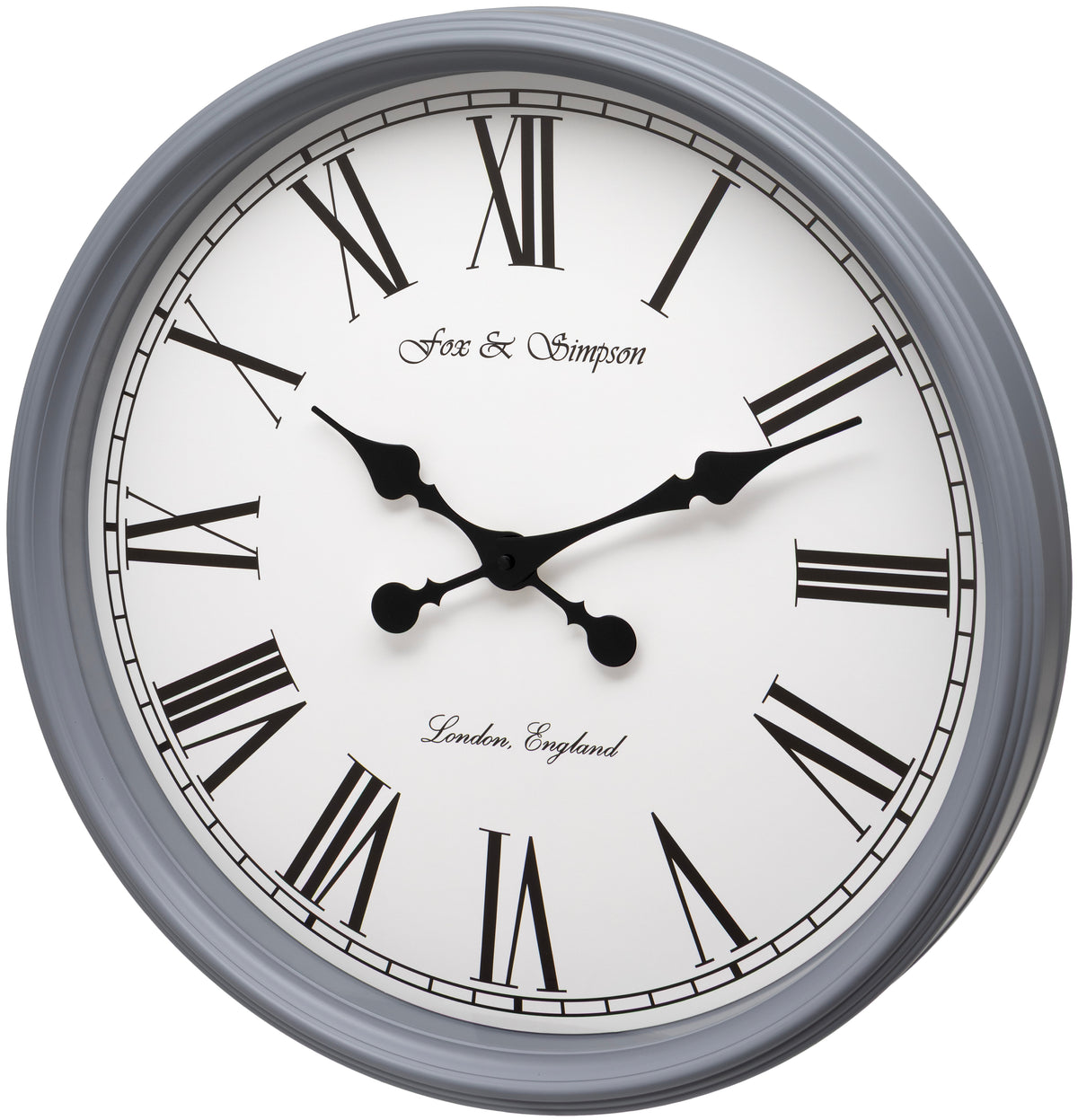 Station Wall Clock 50cm Grand Central in Grey