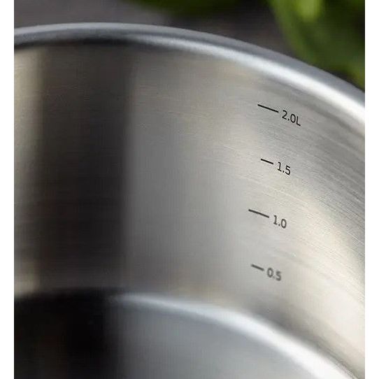 Stellar Eclipse 3 Piece 16/18/20cm Saucepan Set