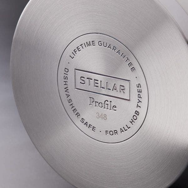 Stellar Profile 5 Piece Draining Saucepan Set