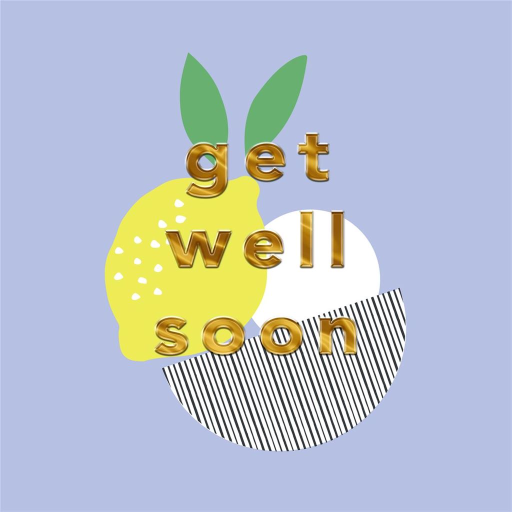Get Well Soon Greetings Card