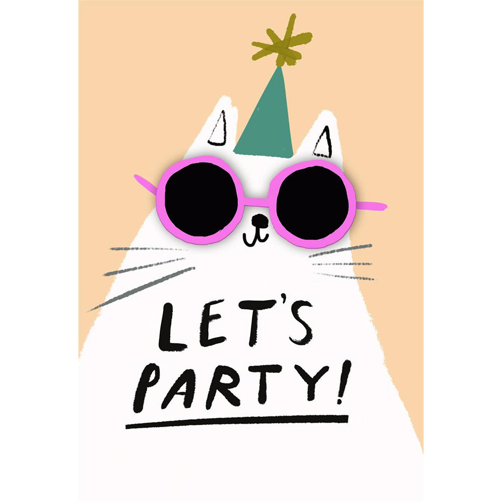 Let's Party! Birthday Greetings Card
