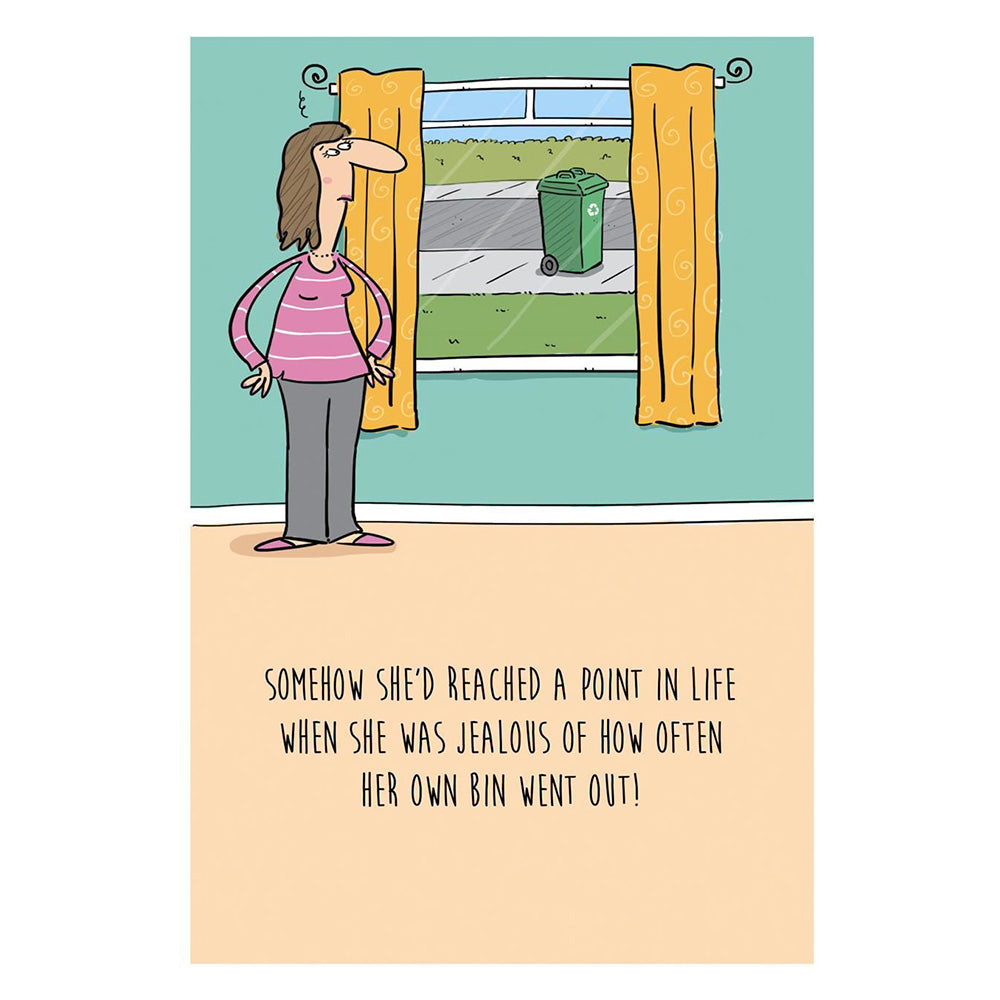 Jealousy Birthday Greetings Card