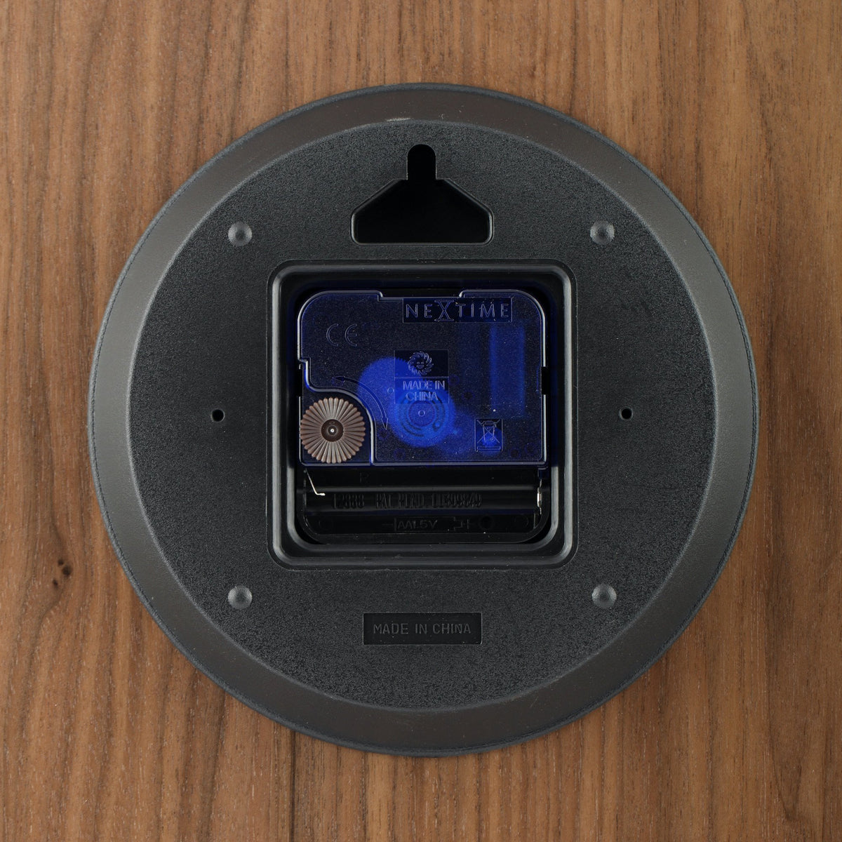 NeXtime - Wall clock – 53 x 3 cm - Wood - Brown - 'Wood Wood Big'