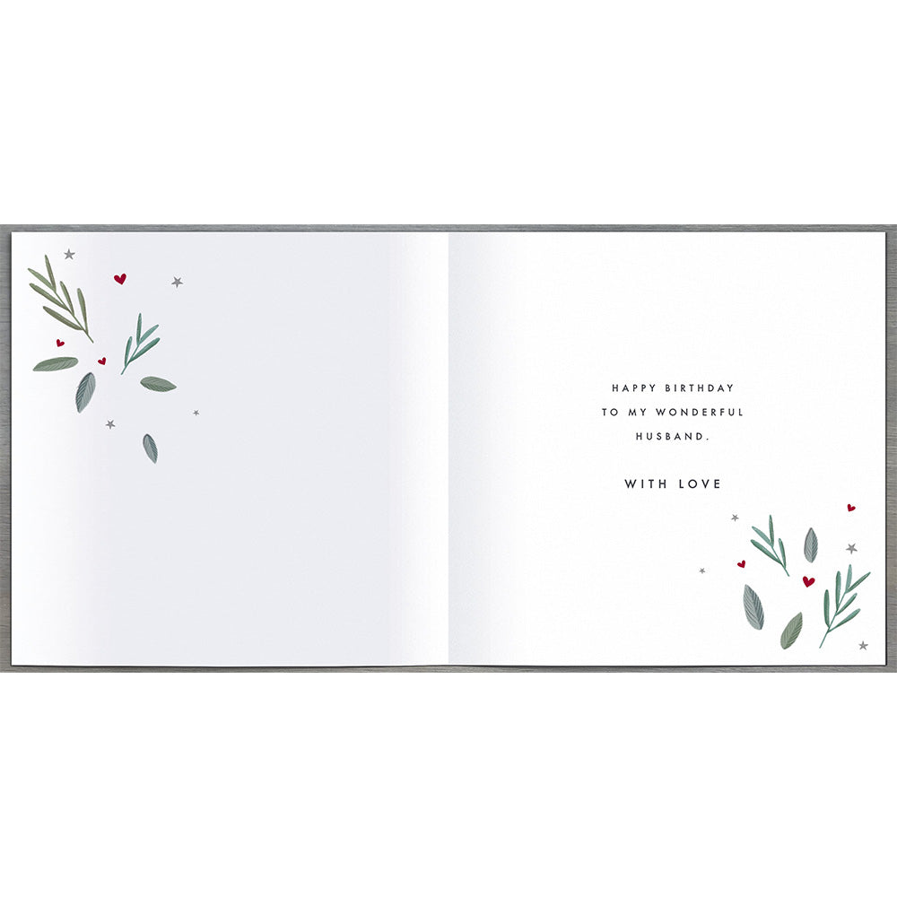 Husband Birthday Greetings Card