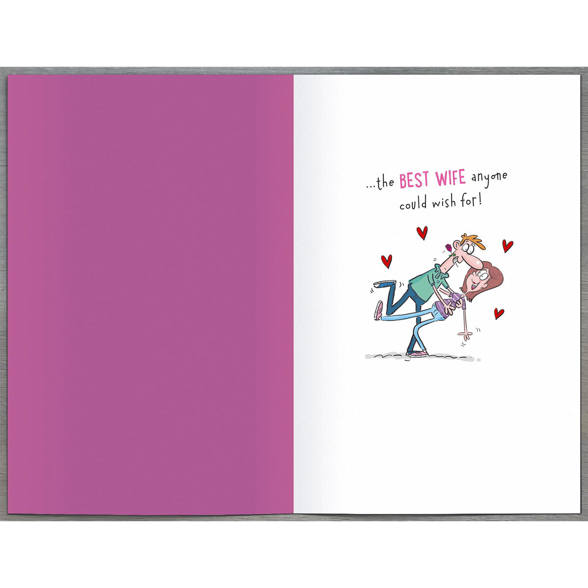 Happy Anniversary Wonderful Wife Greetings Card