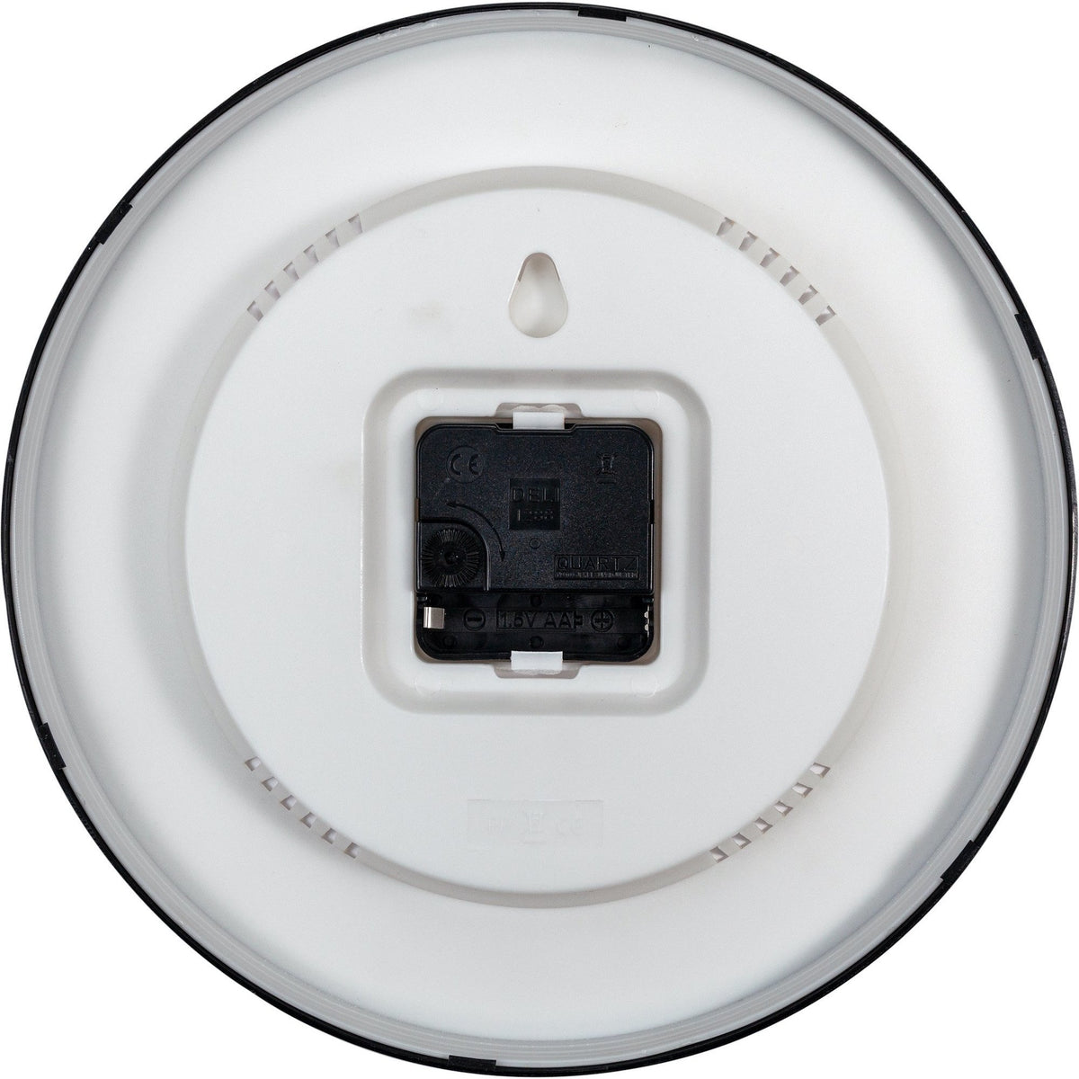 nXt - Wall clock - Ø 25 cm - Plastic - Red - 'Axel'