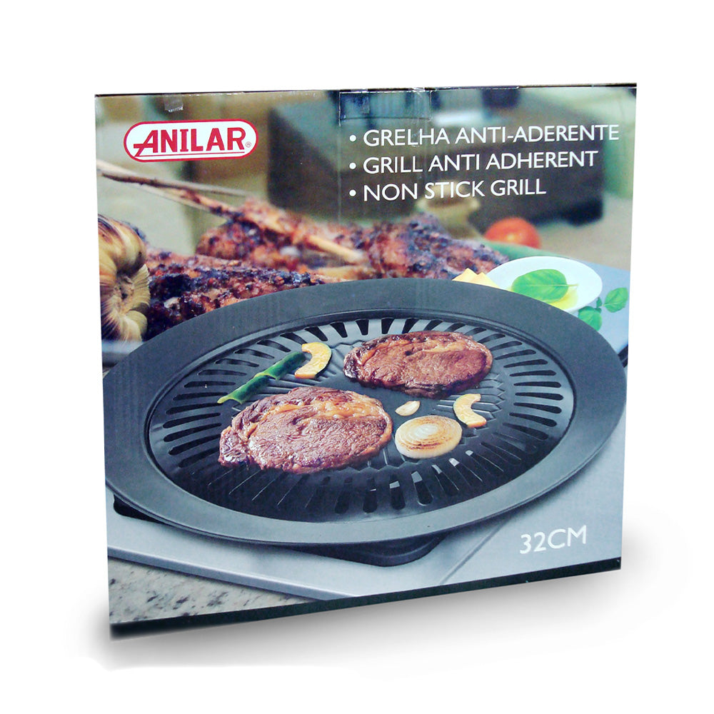 Non-Stick Indoor Barbecue 32cm