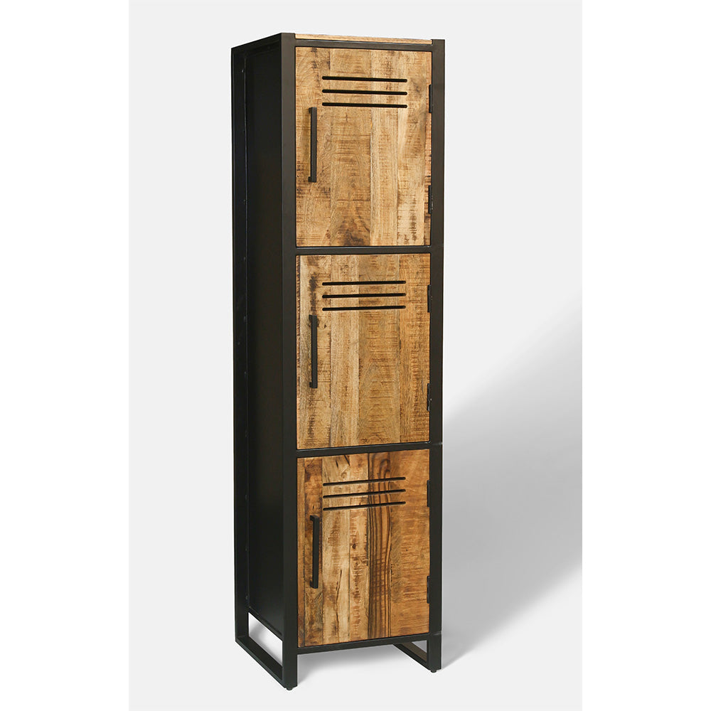 Frais Wood & Metal 3 Drawer Locker