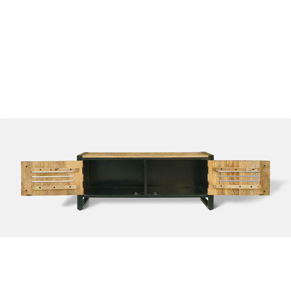 Frais Wood & Metal Coffee Table